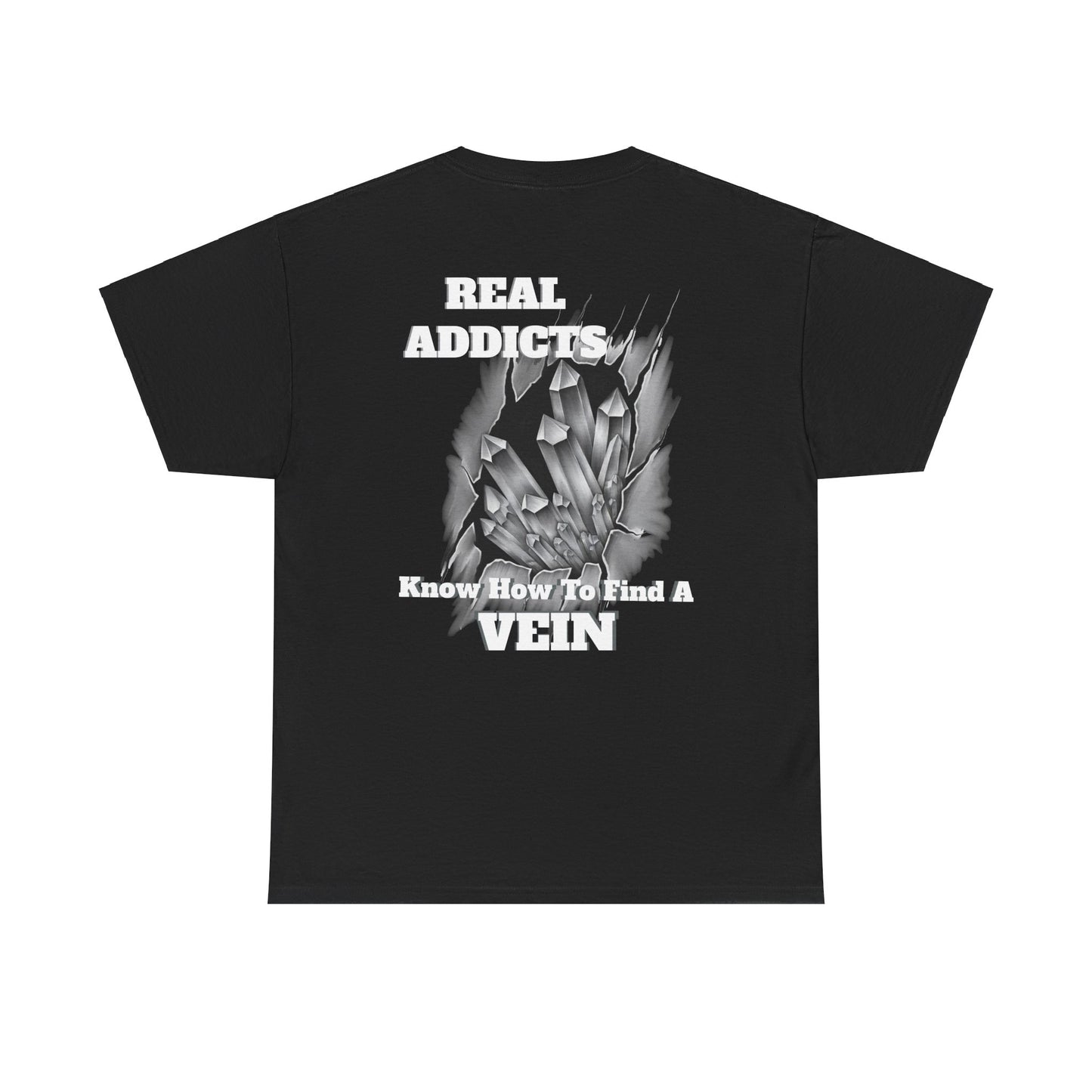 Coal Region Crystals Merch- Real Addicts Rockhounding Tee