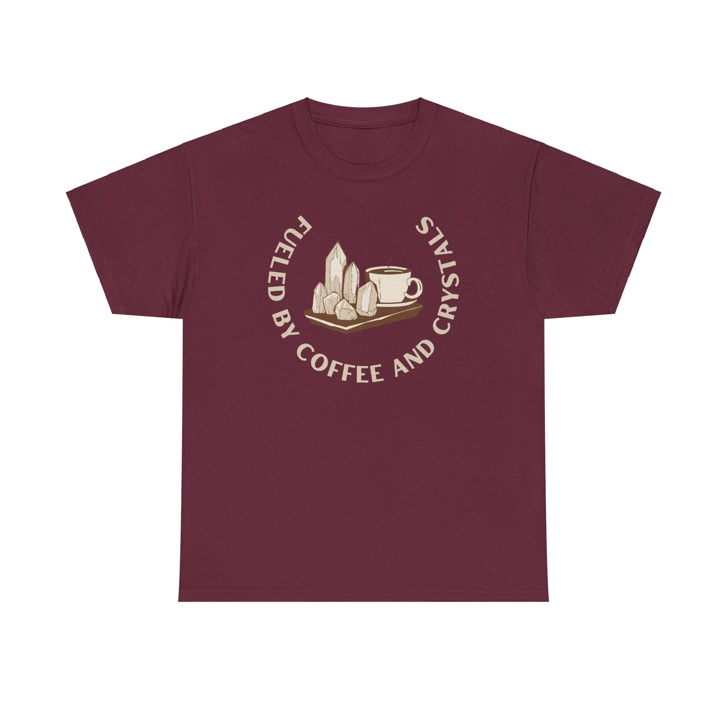 Fueled by Coffee and Crystals Tee