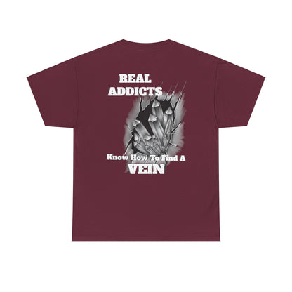 Coal Region Crystals Merch- Real Addicts Rockhounding Tee